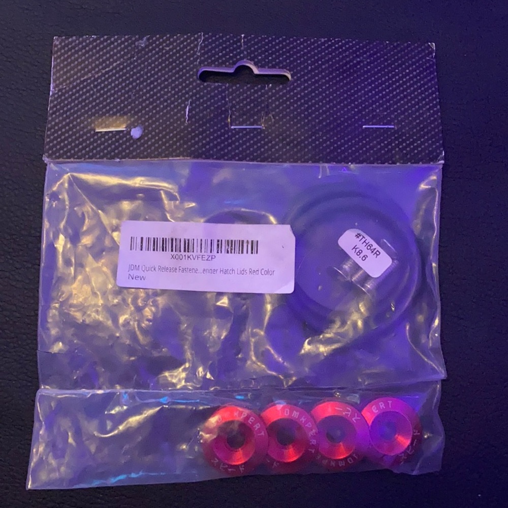 ❤️‍🔥❤️‍🔥 New JDM Quick Release Fasteners Hatch Lids Red